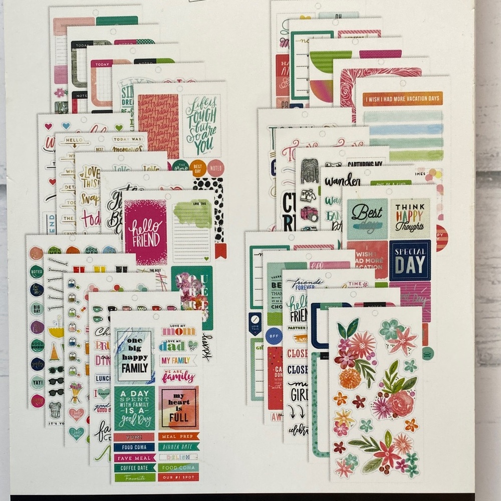 The Happy Planner Colorful Memory Keeping Sticker Bundle - Picture 13 of 13